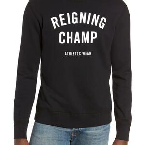 Reigning Champ Men's Black Sweatshirt